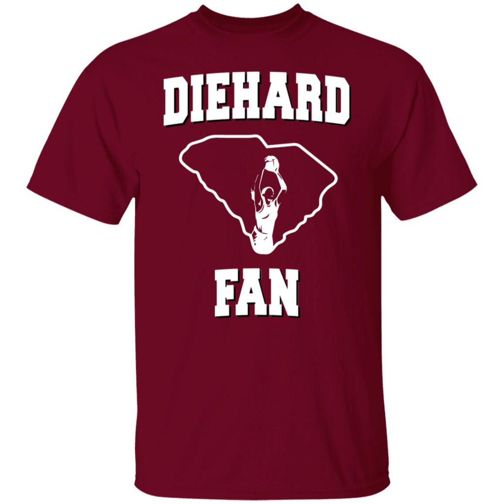 S. C. Diehard Fan T-Shirt (Garnet)