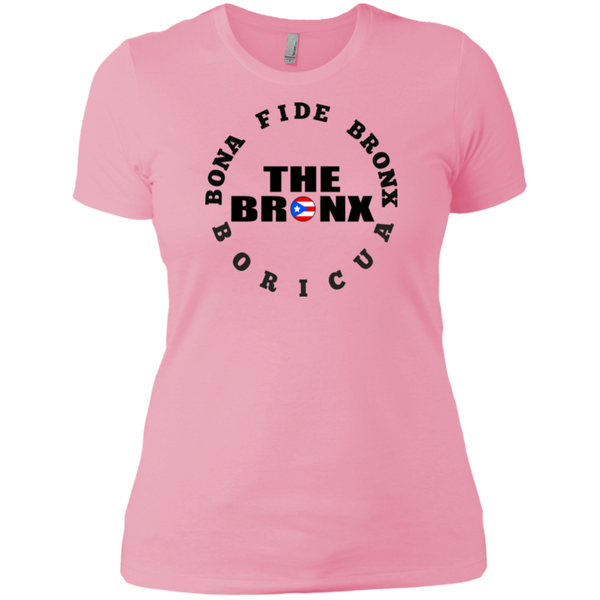 Bona Fide Bronx Boricua Ladies' Boyfriend T-Shirt 1