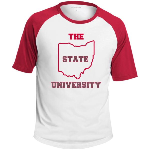 OSU-Inspired Colorblock Raglan Jersey