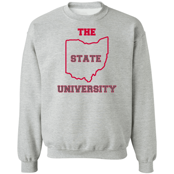 OSU-Inspired Crewneck Pullover Sweatshirt  8 oz.