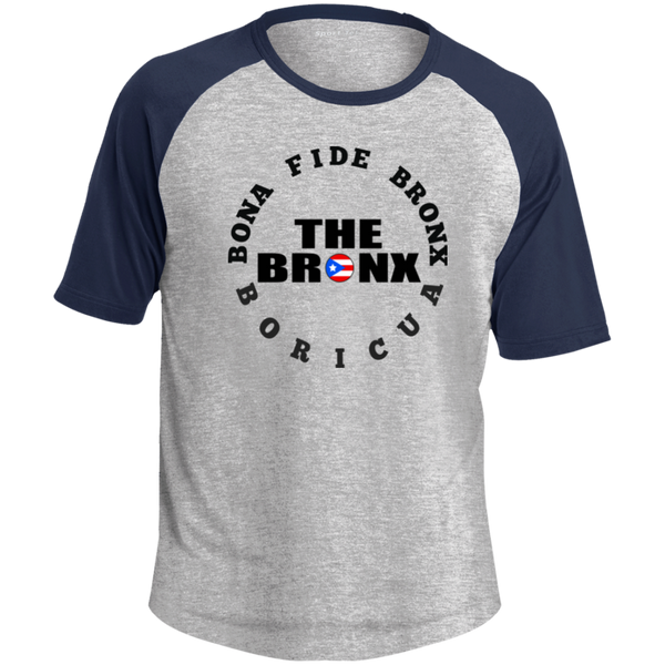 Bona Fide Bronx Boricua Colorblock Raglan Jersey 1
