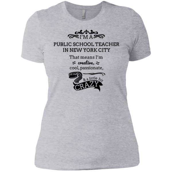 NYC Teacher Ladies' Boyfriend T-Shirt