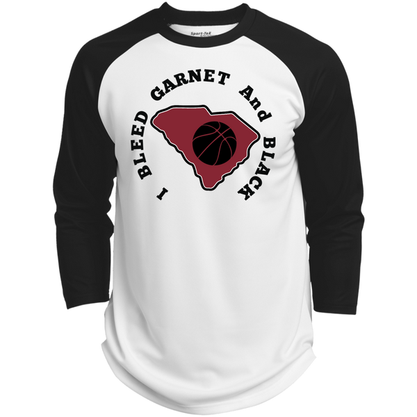 Sport-Tek I Bleed Garnet & Black Polyester Baseball Jersey