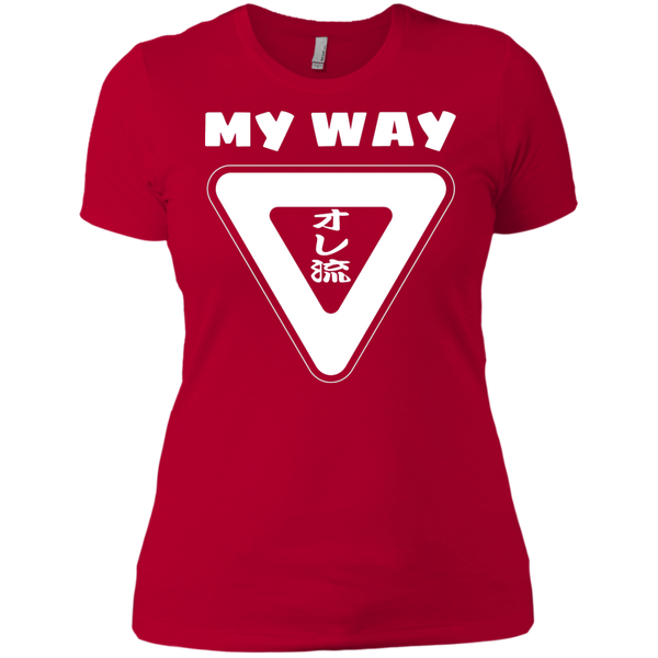 My Way Next Level Ladies' Boyfriend T-Shirt