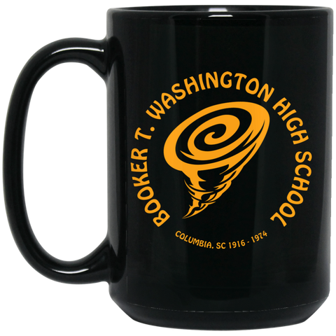 Booker T. Washington High 15 oz. Black Mug