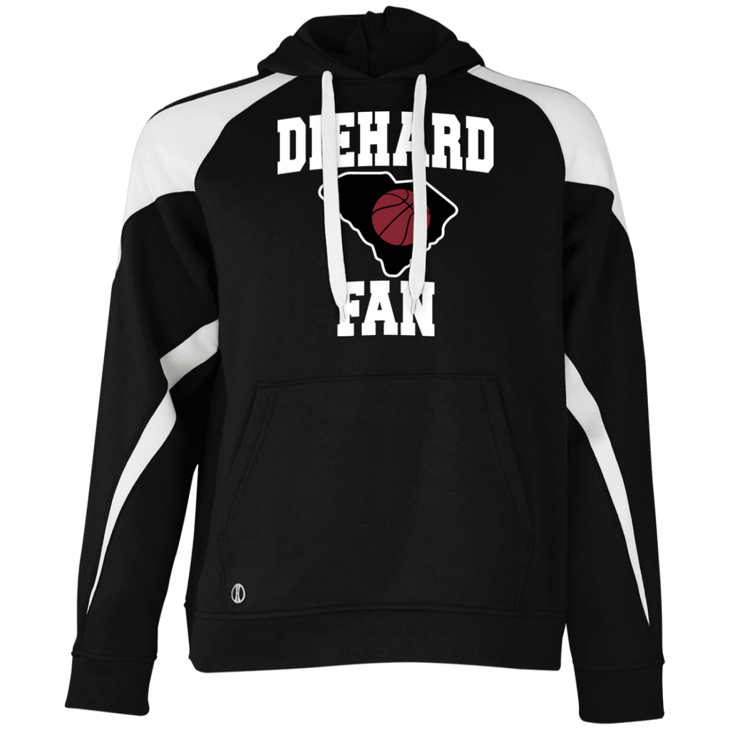 Holloway S. Carolina BBall Diehard Fan Colorblock Hoodie