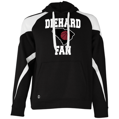 Holloway S. Carolina BBall Diehard Fan Colorblock Hoodie
