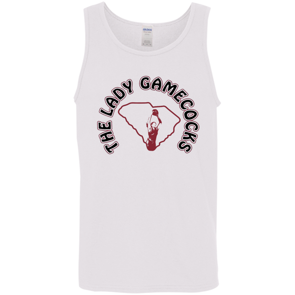 Lady Gamecocks Women's Basketball-Inspired Unisex 5.3 oz Cotton Tank Top