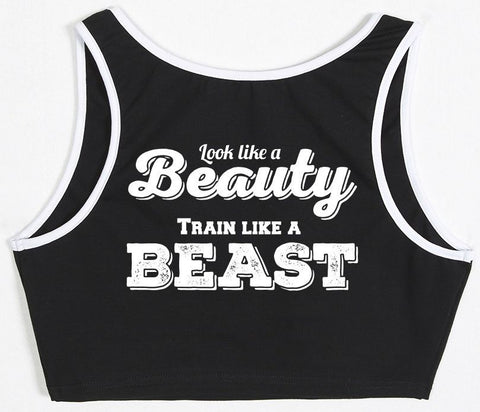 Look Like A Beauty Sporty Cropped Cami/Tank Top