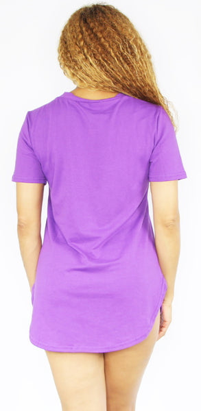 Longline Tee/Tunic With BonaFideNYer Graphic