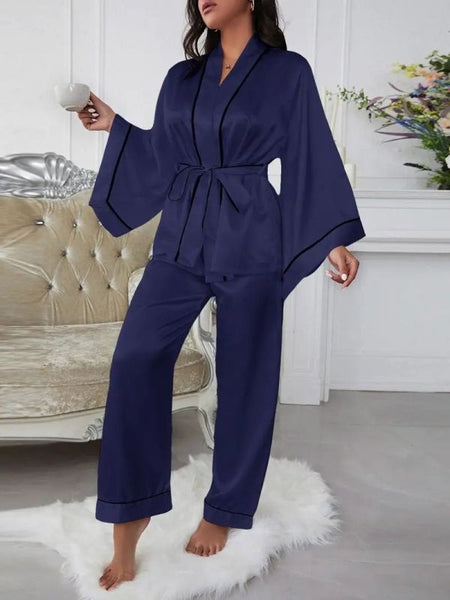 Satin Pajamas/Loungewear Set