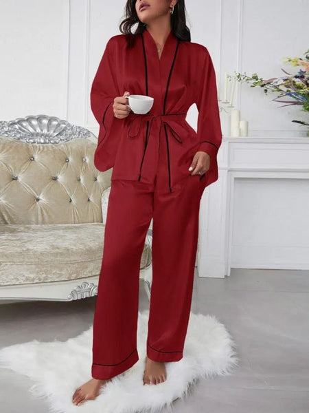 Satin Pajamas/Loungewear Set