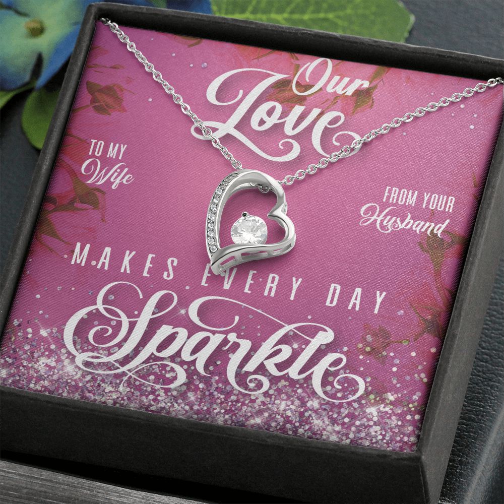 Every Day Sparkle Forever Love Necklace