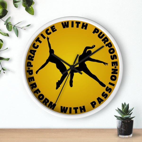 PWP Wall Clock (Black & Gold)