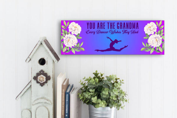 Dancer's Grandma Art Piece
