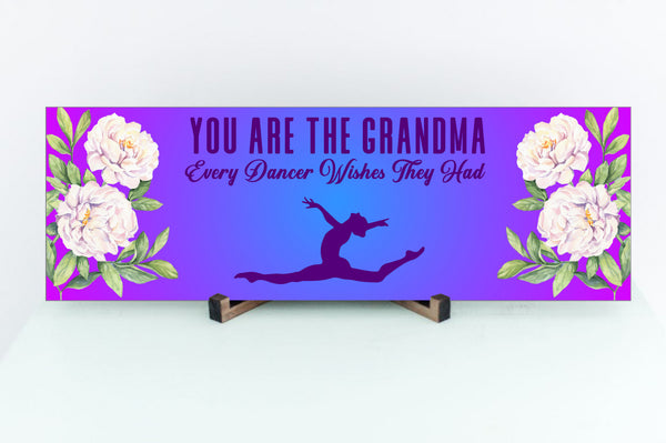 Dancer's Grandma Art Piece