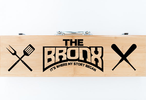 Bronx Born Or Bred BBQ/Grilling Utensils Set v2