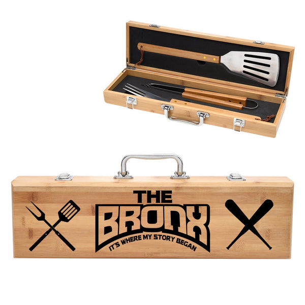 Bronx Born Or Bred BBQ/Grilling Utensils Set v2