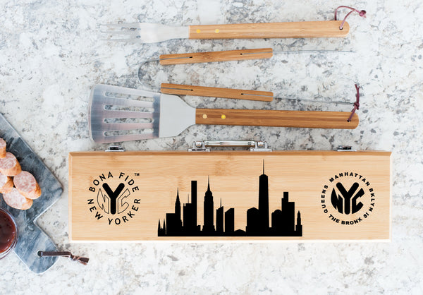Bona Fide New Yorker  BBQ/Grilling Utensils Set