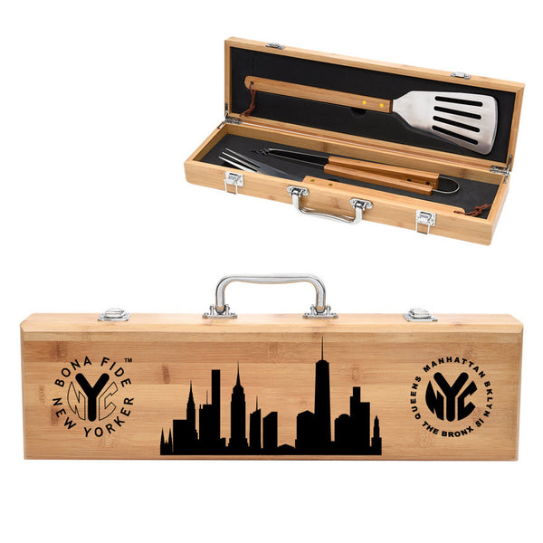 Bona Fide New Yorker  BBQ/Grilling Utensils Set