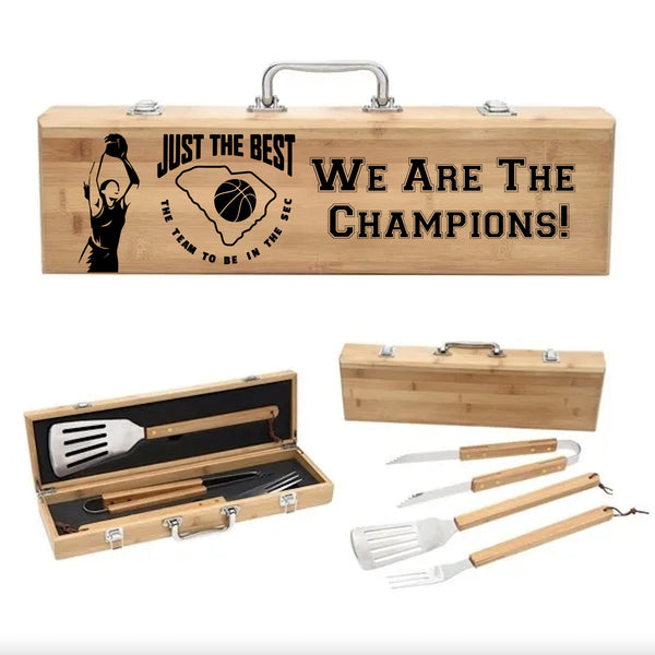 USC WBBall BBQ/Grilling Utensils set
